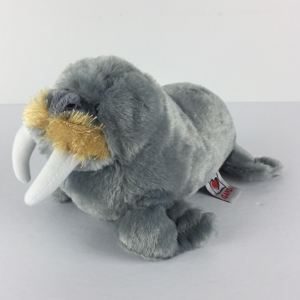 Ganz Webkinz Gray Walrus Plush